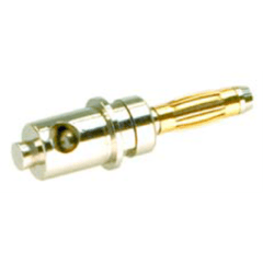 A2-Adapter Druckknopf / 4mm Stecker