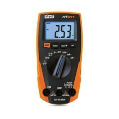 Digitalmultimeter mit hintergrundbeleuchtetem LCD Display