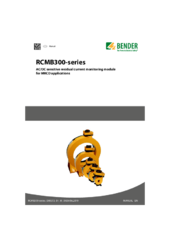 Bender RCMB300 Handbuch englisch