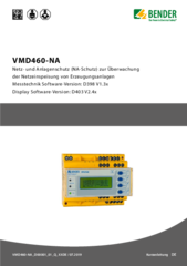 Bender VMD460-NA breve istruzione tedesco