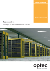 Brochure sur les centres de données Optec en allemand