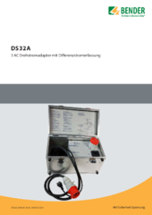 Bender UNIMET DS32A Datenblatt deutsch