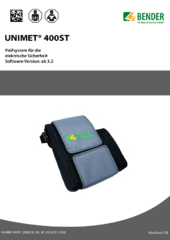 Bender UNIMET 400ST Handbuch deutsch