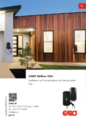 GARO Wallbox GLB+ manuel allemand