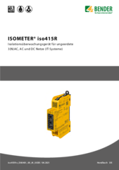 Bender iso415R manuale tedesco