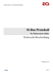 Protocollo M-Bus V2.1