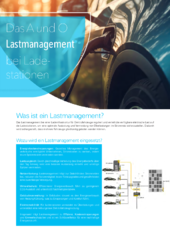 e-mobility gestion de la charge flyer allemand