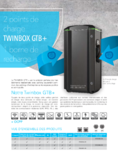 GARO Twinbox GTB+ Flyer französisch