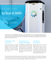e-mobility G-Cloud flyer italien