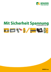 Bender Elektrische-Sicherheit-Produktuebersicht deutsch