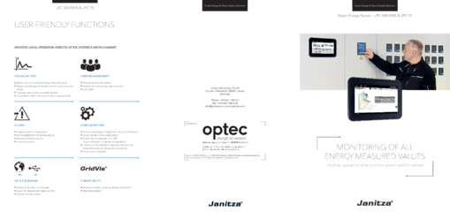Janitza JPC100WEB brochure anglais